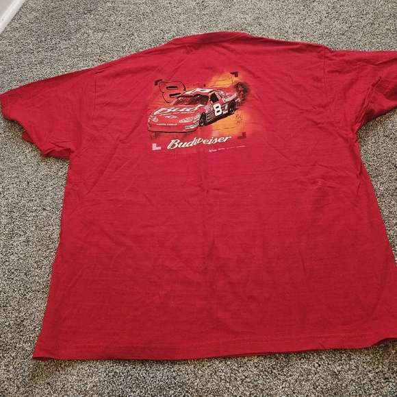 Nwot Dale Jr #8 Nascar T Shirt Mens Authentic Genuine XL Budweiser - Picture 4 of 5